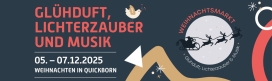 Quickborner Weihnachtsmarkt 2025 Banner_Weihnachtmarkt