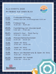 Alle Events Freibad Quickborn