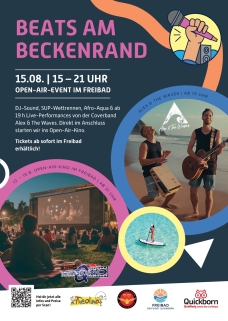 Plakat_Beats am Beckenrand