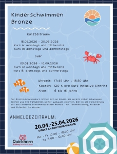Schwimmkurse Bronze