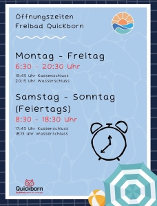 Öffnungszeiten Freibad Quickborn Öffnungszeiten Freibad Quickborn