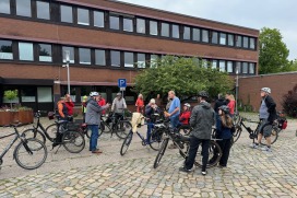 Radtour mit Bürgermeister Thomas Beckmann im Jahr 2024