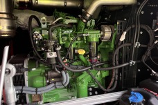 Innenleben des mobilen Stromerzeugers der Stadt Quickborn