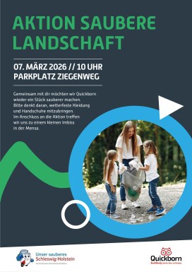 PM 035 Plakat_ Aktion Saubere Landschaft in Quickborn