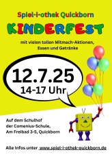 Bürgerinfo 159 Plakat Kinderfest der Spiel-i-othek