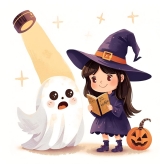 Bürgerinfo 284 Taschenlampen-Lesung und Halloween-Basteln