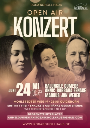 PM 171 A Open Air-Konzert am Rosa-Scholl-Haus