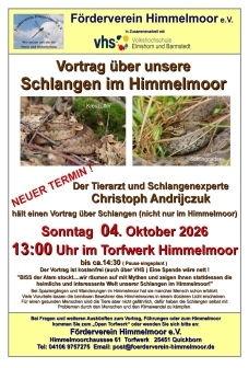 PM 323_4 Das Torfwerk öffnet seine Türen_Schlangen