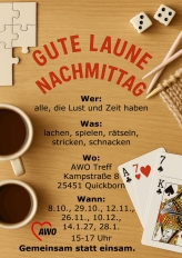 PM 361 Gute Laune Nachmittag mit der AWO